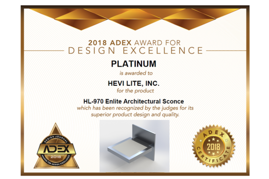 ADEX Platinum Award for Design Excellence