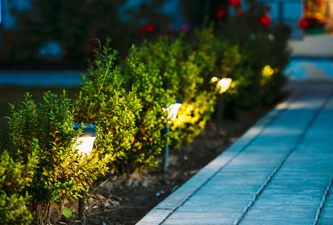 10 Benefits of LED Landscape Lighting