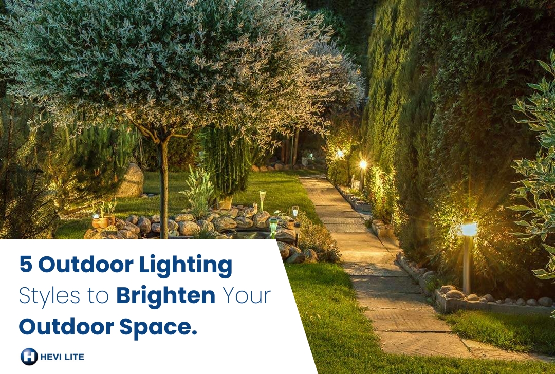 5 Outdoor Lighting Styles to Brighten Your Outdoor Space